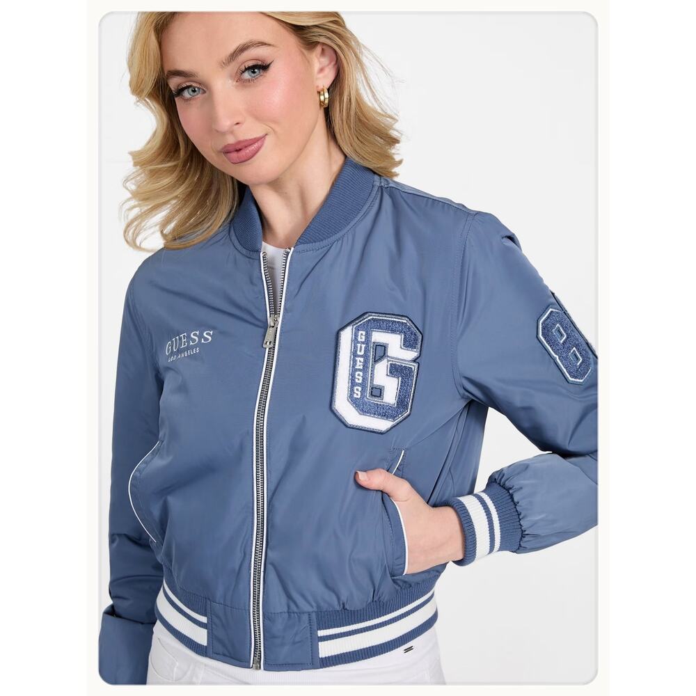 NEW! Guess Factory Women's  Ralia‎ Varsity Jacket